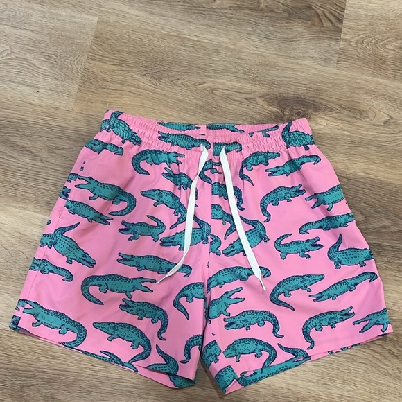 Chubbies The Glades Print 5.5” Swim Trunks Alligator crocodile Small - Picture 4 of 6